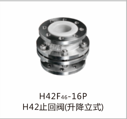 H42F46-16PH42止回阀升降立式)